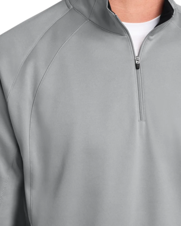 Closeup of a F243 Sport-Tek Sport-Wick Fleece 1/4-Zip Pullover